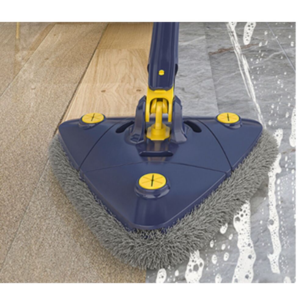 4X Mop Pads For 360 Adjustable Cleaning Mop Triangle Wet Dry Self Wringing Mop